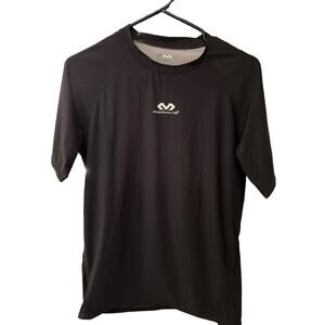 MCDAVid black activewear shirt Men Sz XL barely used